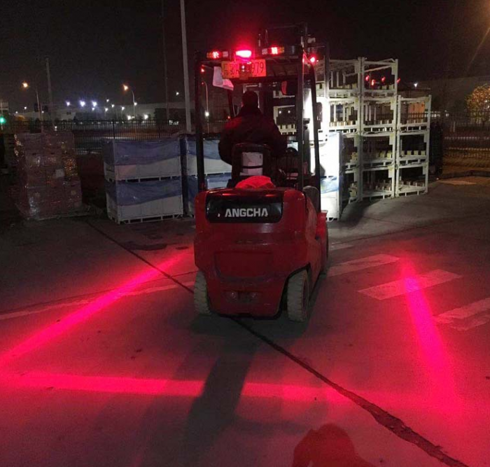 LED red beam/(DC10V~80V)30W /래드빔/지게차 레드라인 안전라이트