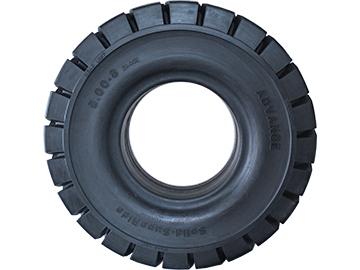 어드밴스 솔리드 타이어 6.50-10